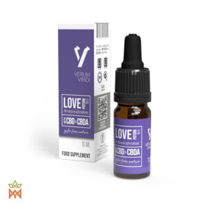 CBD + CBDA Oil - Verum Viridi Moods -Love Potion - 10ml